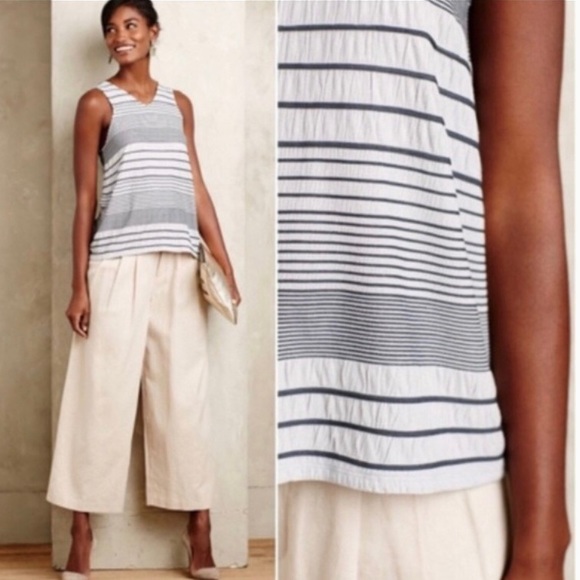 Anthropologie Striped Tank Top - Picture 2 of 6